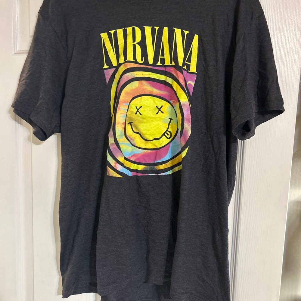 NIRVANA Multicolor Graphic Tee - Short Sleeve